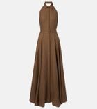 Ralph Lauren Collection Eldred linen maxi dress