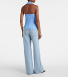 Coperni Halterneck cotton top