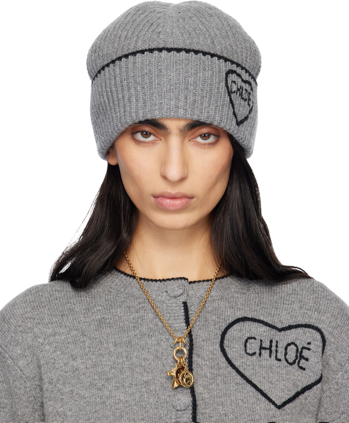 Chloé Gray 'The Chloé Encoeur' Beanie