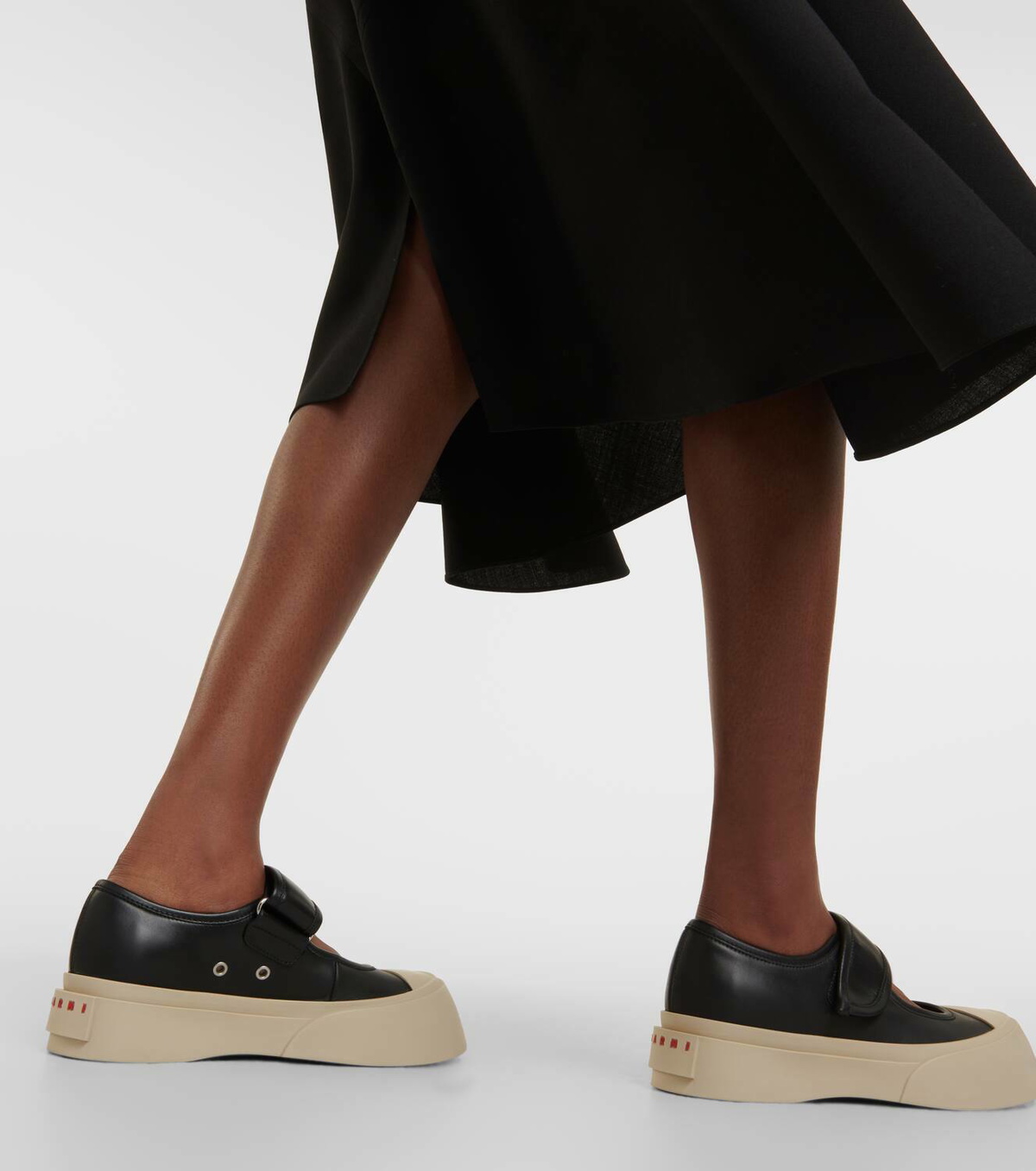 Marni Leather Mary Jane sneakers Marni