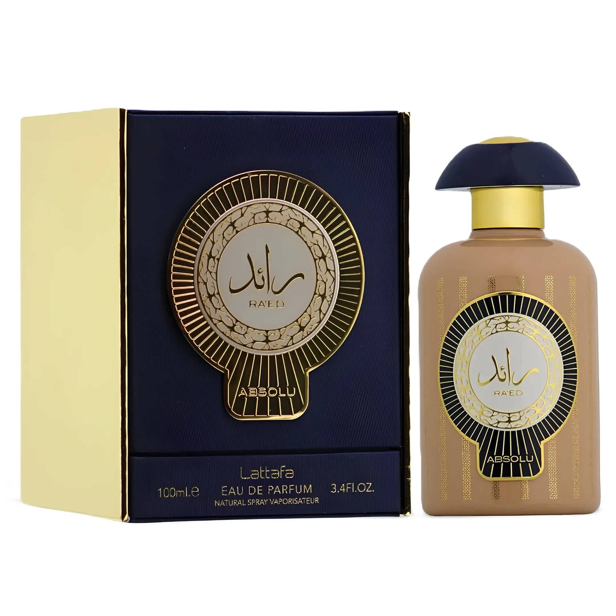 Lattafa Unisex Ra'ed Absolu EDP Spray 3.4 oz Fragrances 6298043161695