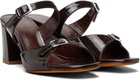 Maryam Nassir Zadeh Brown Una Heeled Sandals