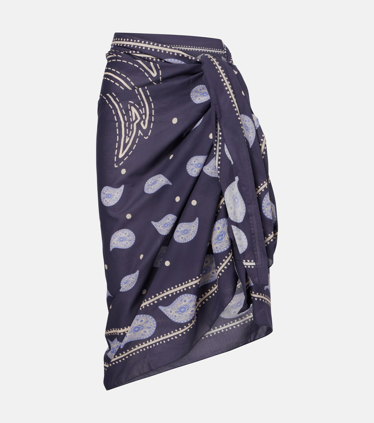 Johanna Ortiz Printed cotton beach cover-up