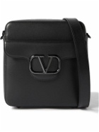 Valentino - Valentino Garavani Logo-Detailed Leather Messenger Bag