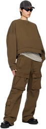 Entire Studios Brown Utility Sweatpants