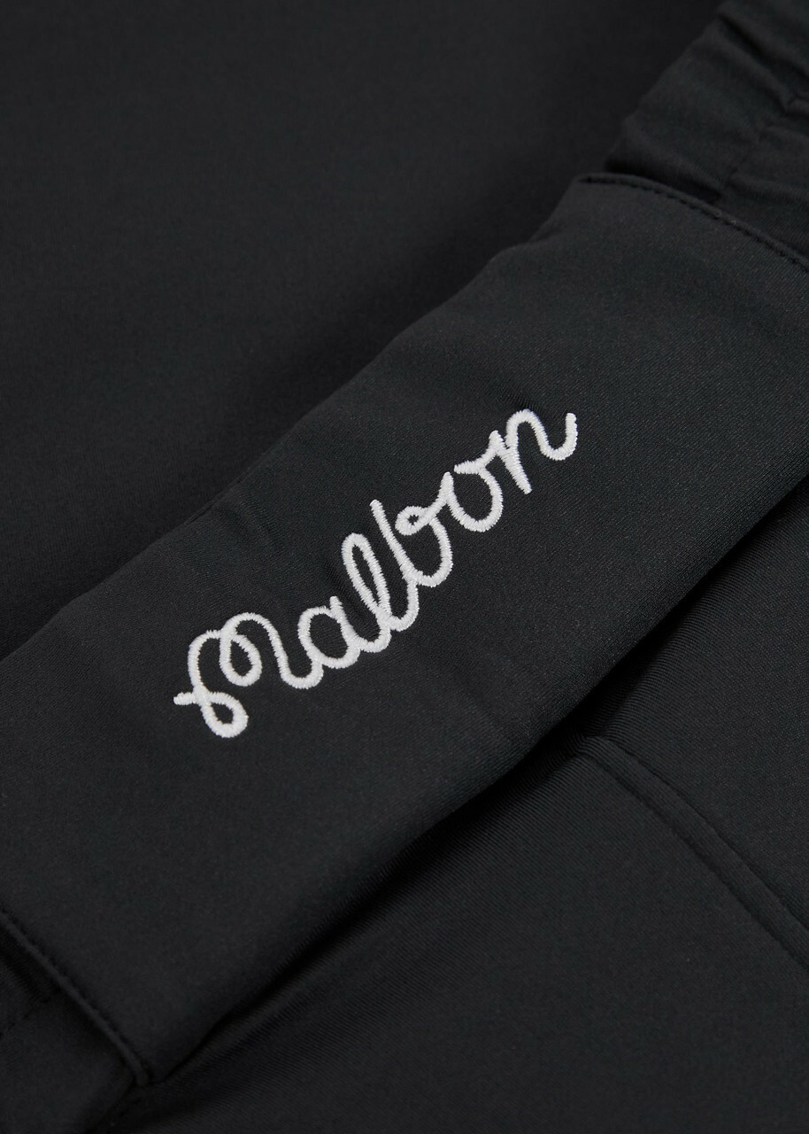 Malbon Scooter Logo-embroidered Coolcore Shorts Black