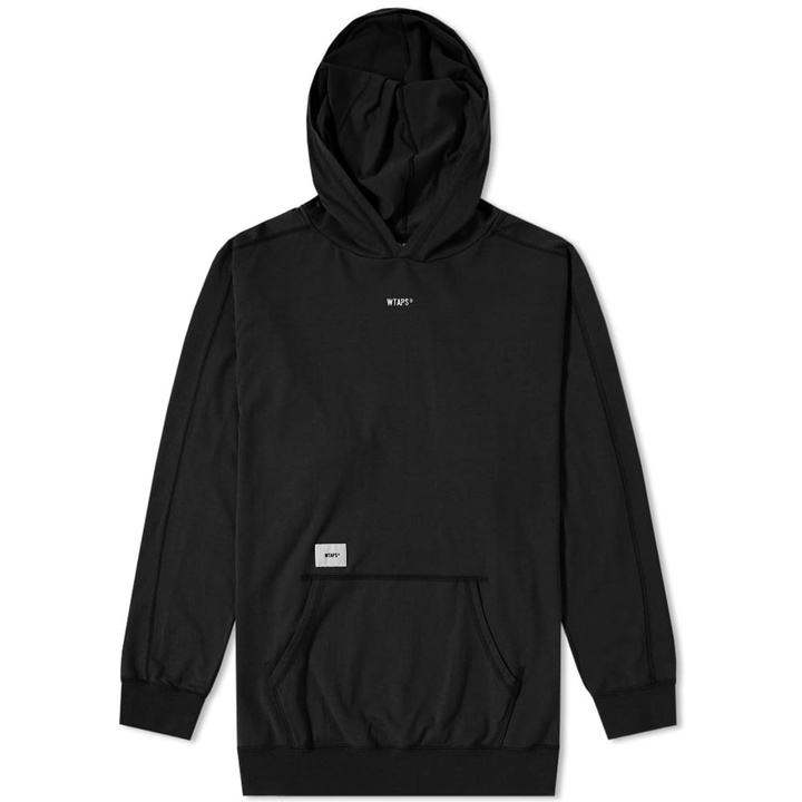 Photo: WTAPS Long Sleeve Hooded Tee Black