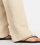 Toteme High-rise wide-leg pants