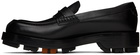 ZEGNA Black Udine Loafers