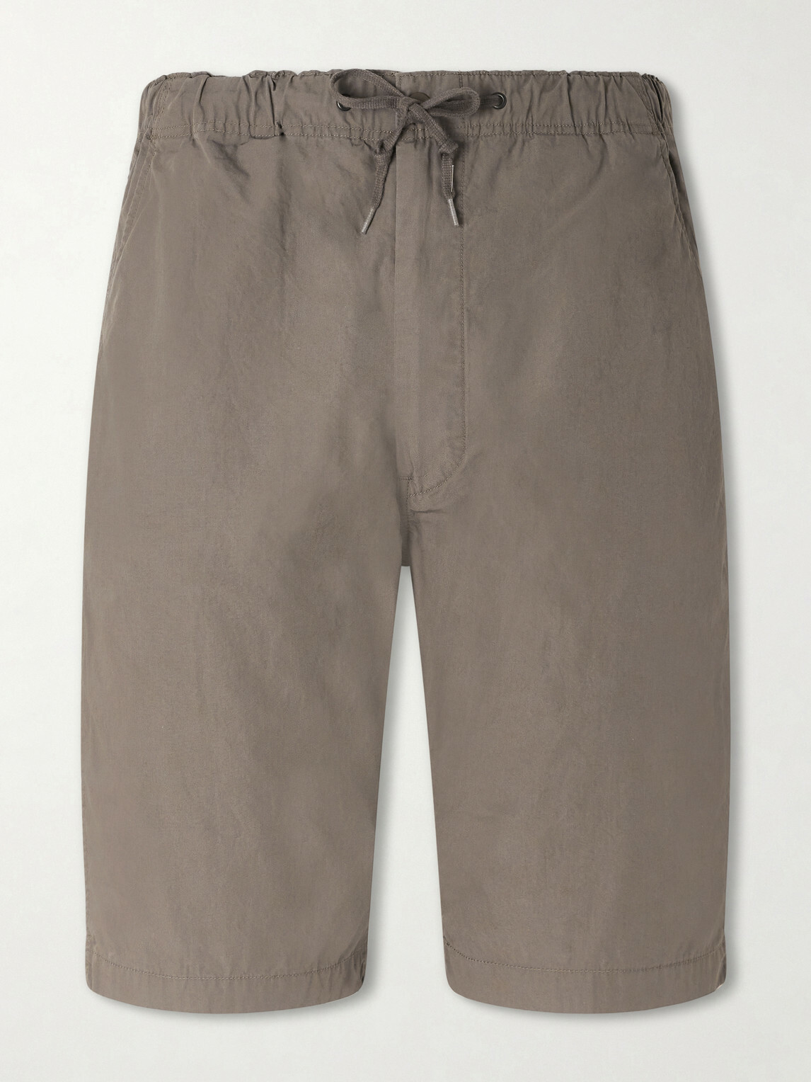 OrSlow - New Yorker Straight-Leg Cotton Shorts - Green