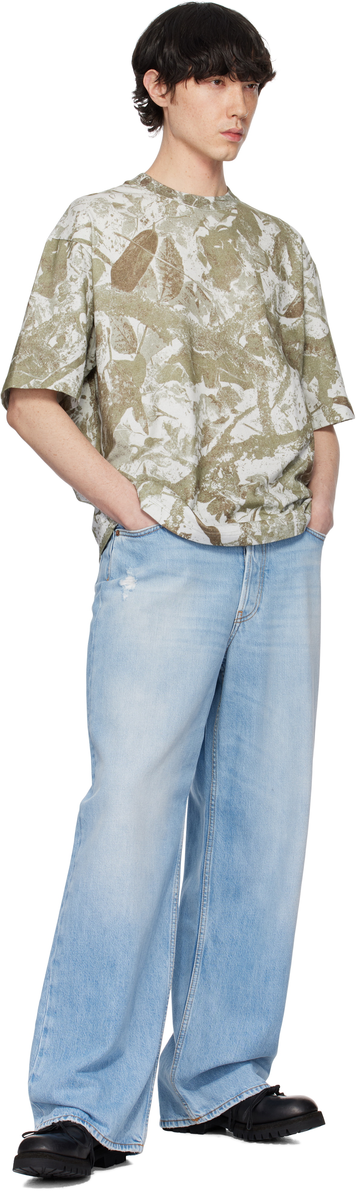 Acne Studios Blue Baggy Fit 1981M Jeans Acne Studios