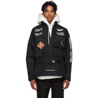 Off-White Black and White Gore-Tex® Anorak Jacket