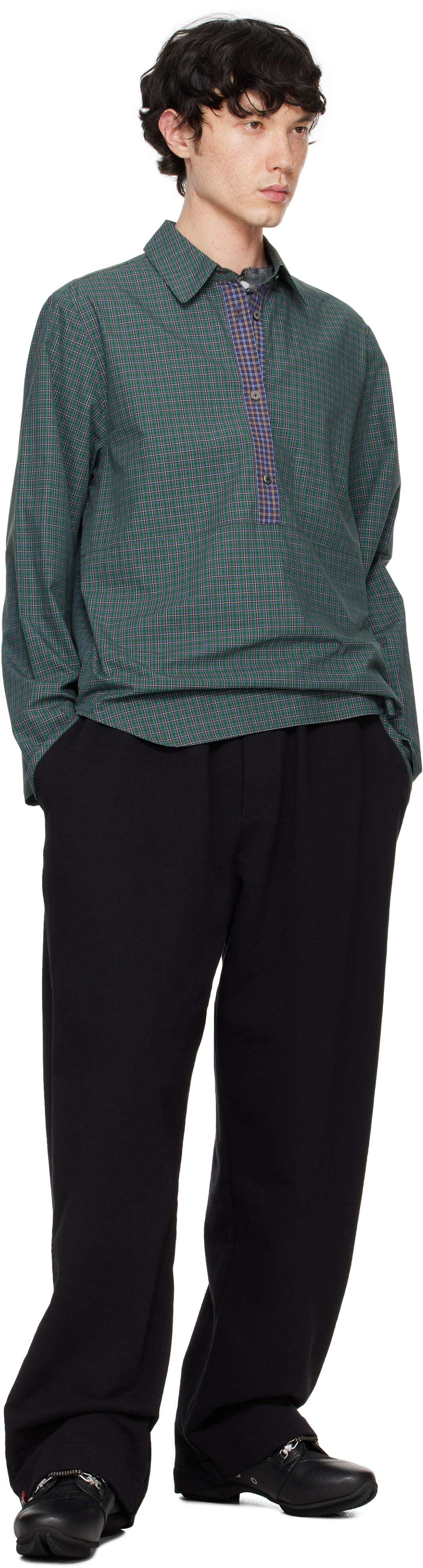 SC103 SSENSE Exclusive Black Leap Sweatpants