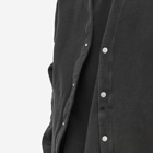 Nonnative Men's Dweller Overdyed Sweat Cardigan in Black