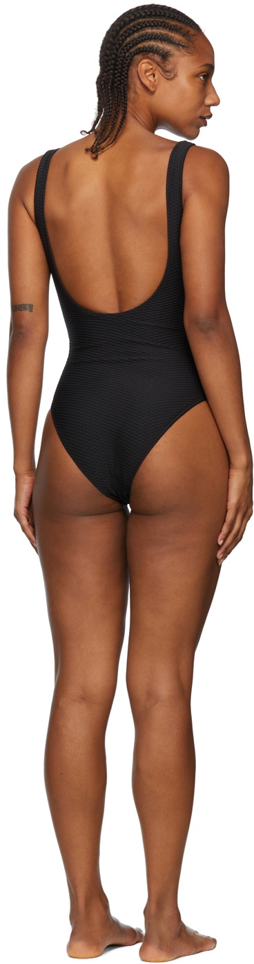 ANINE BING Black Jace One Piece Swimsuit ANINE BING