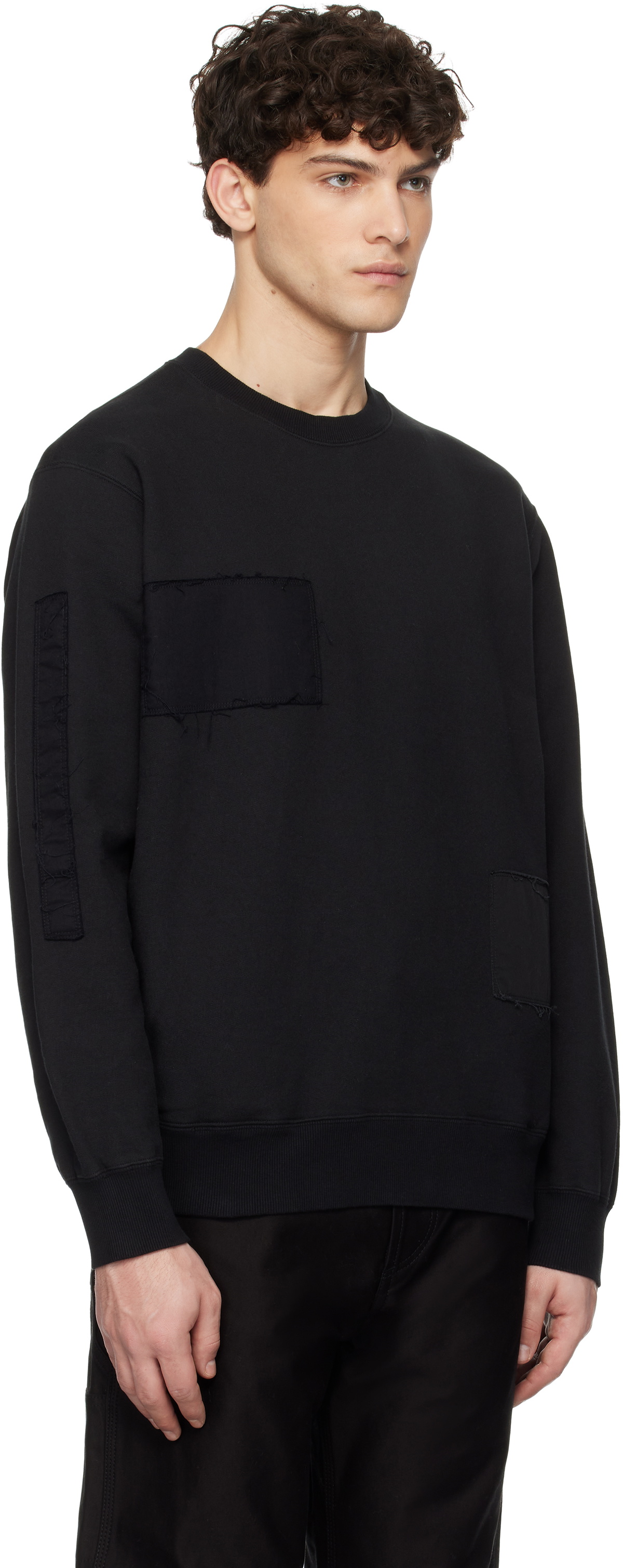 UNDERCOVER Black Patch Sweatshirt