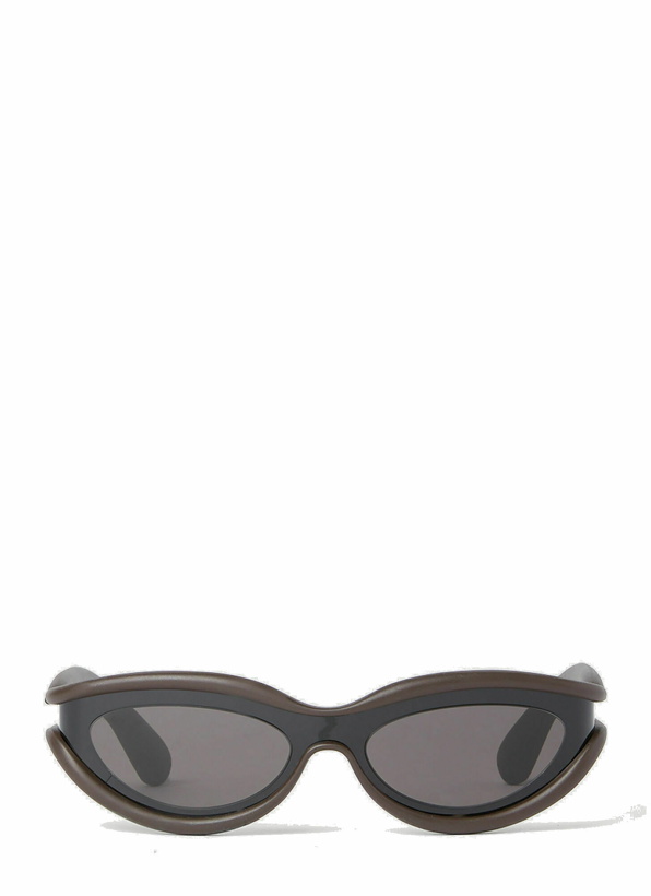 Photo: Bottega Veneta - Hem Sunglasses in Brown