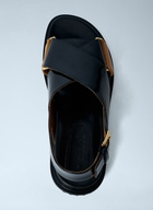 Marni Fussbett Leather Sandals