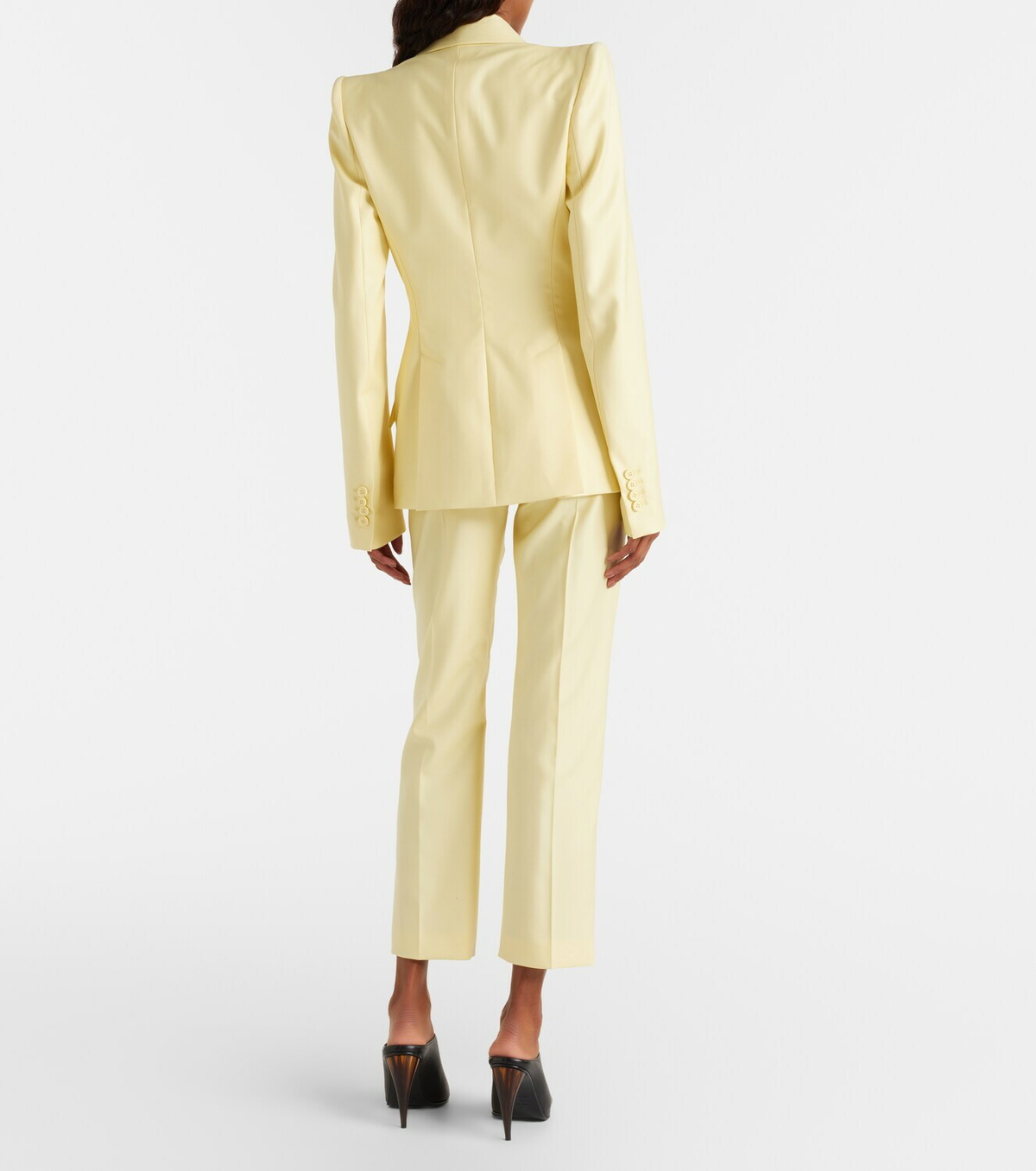 McQueen Cropped straight pants