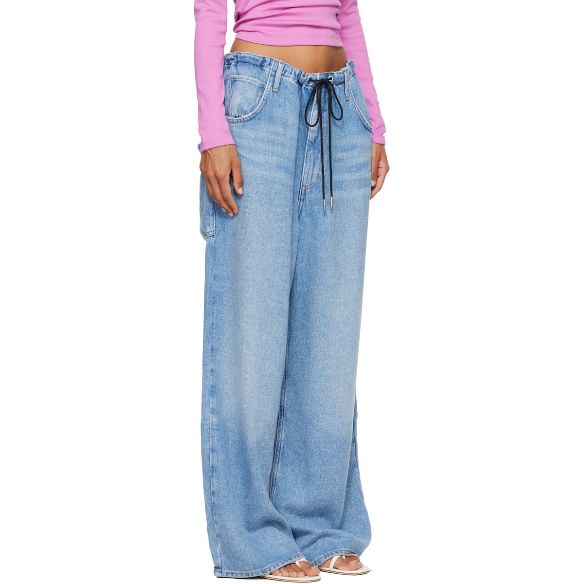 AGOLDE Blue Shaw Jeans