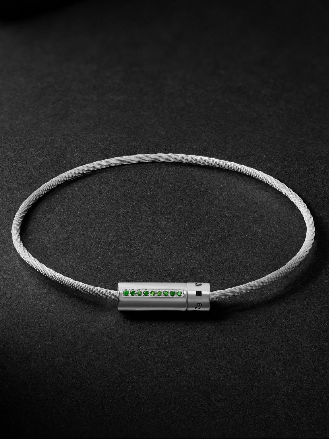 Le Gramme Polished Chain Cable Bracelet - Silver 11g Le Gramme