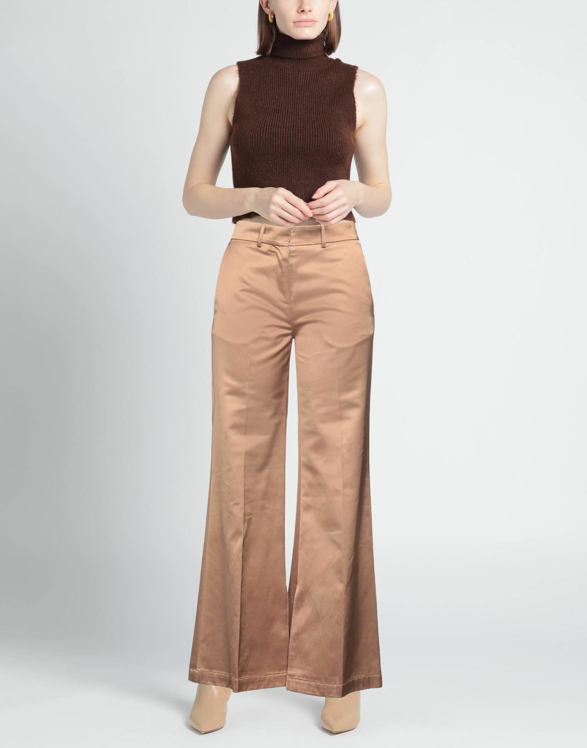 Nude Womens Pants Camel