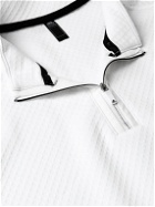 adidas Golf - Primegreen-Jacquard Half-Zip Golf Top - White