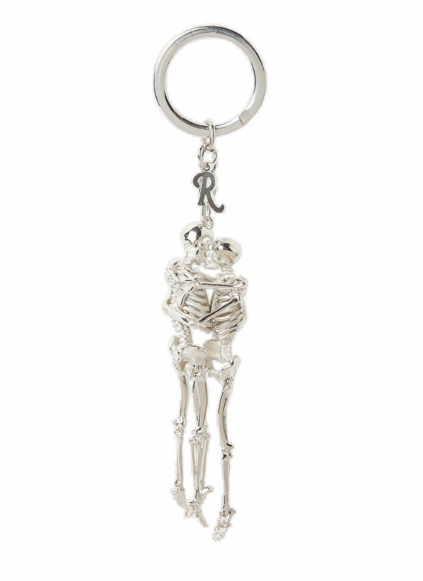 Photo: Kissing Skeleton Keyring in Silver