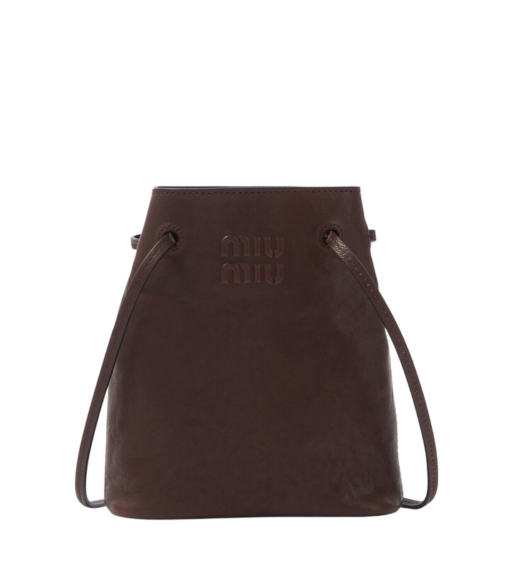 Photo: Miu Miu Mini leather shoulder bag