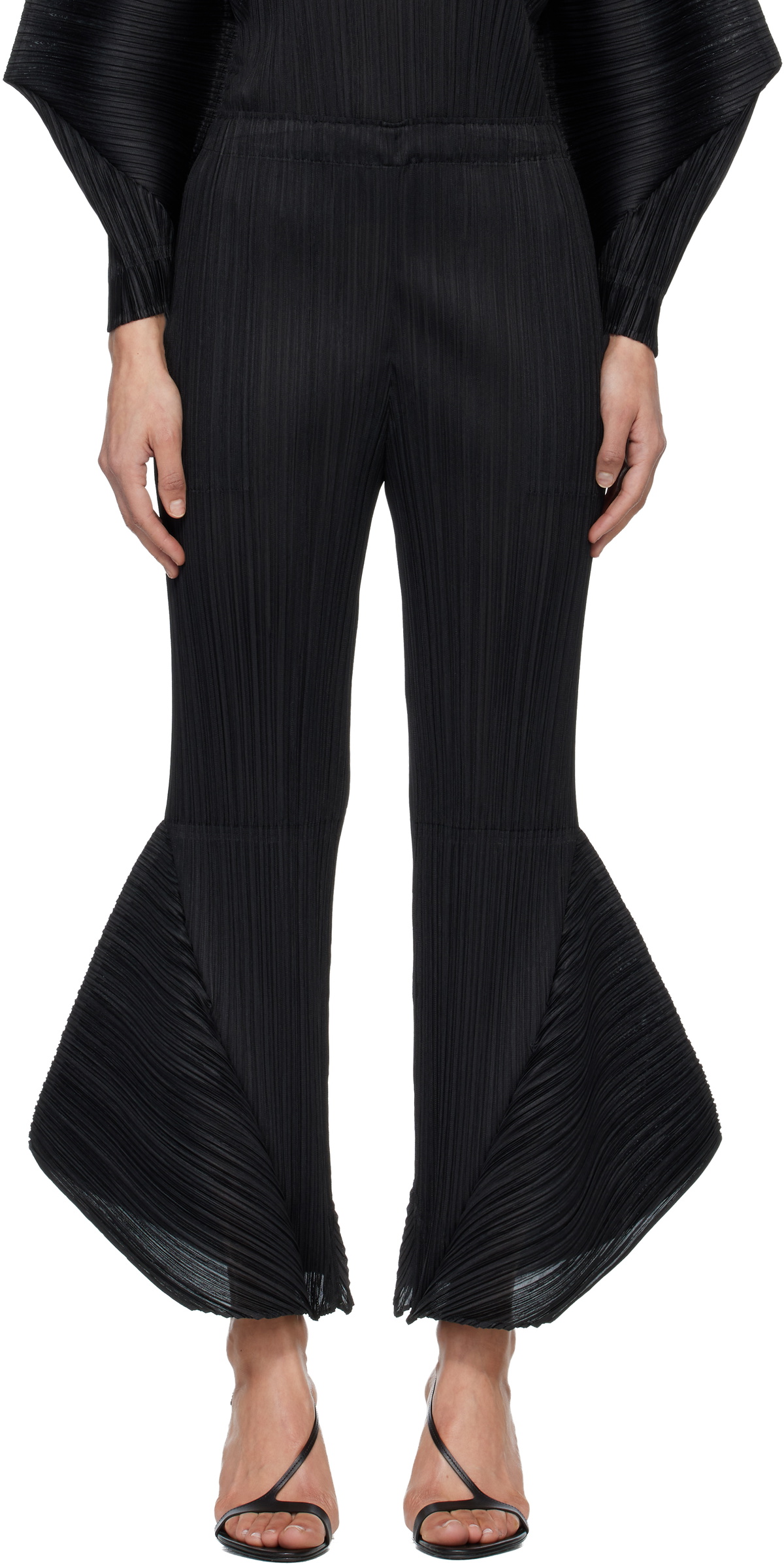 PLEATS PLEASE ISSEY MIYAKE Multicolor Warp Trousers Pleats Please