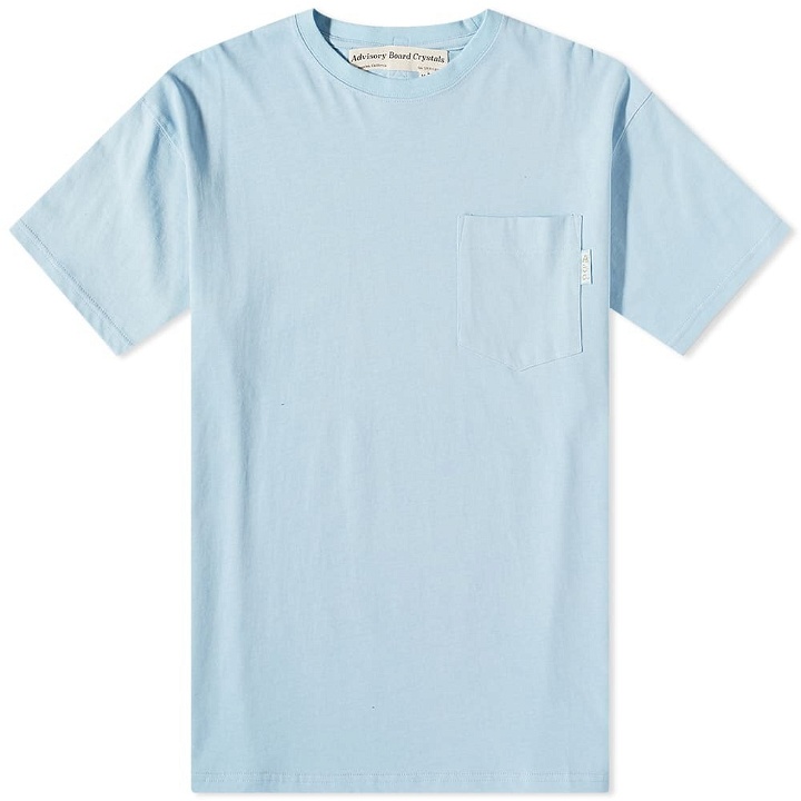 Photo: Advisory Board Crystals Men's 123 Pocket T-Shirt in Angelite Blue