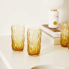 Soho Home Mara Highball Glasses - Set of Six in Amber