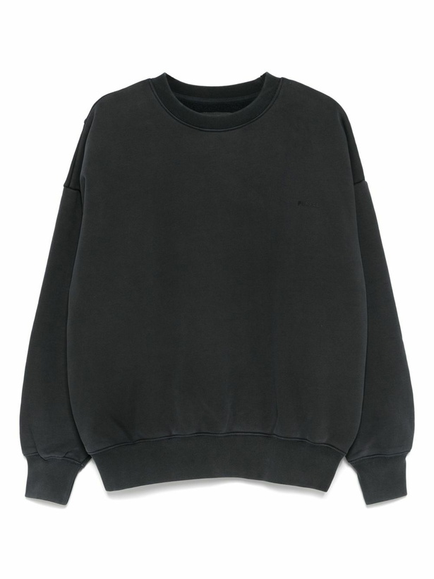Photo: Purple Brand Crew-Neck Fleece Sweatshirt