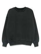 Purple Brand Crew-Neck Fleece Sweatshirt