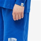 Billionaire Boys Club Men's Long Sleeve Small Arch Logo T-Shirt in Royal Blue