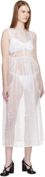 Cecilie Bahnsen White CBcamillia Midi Dress