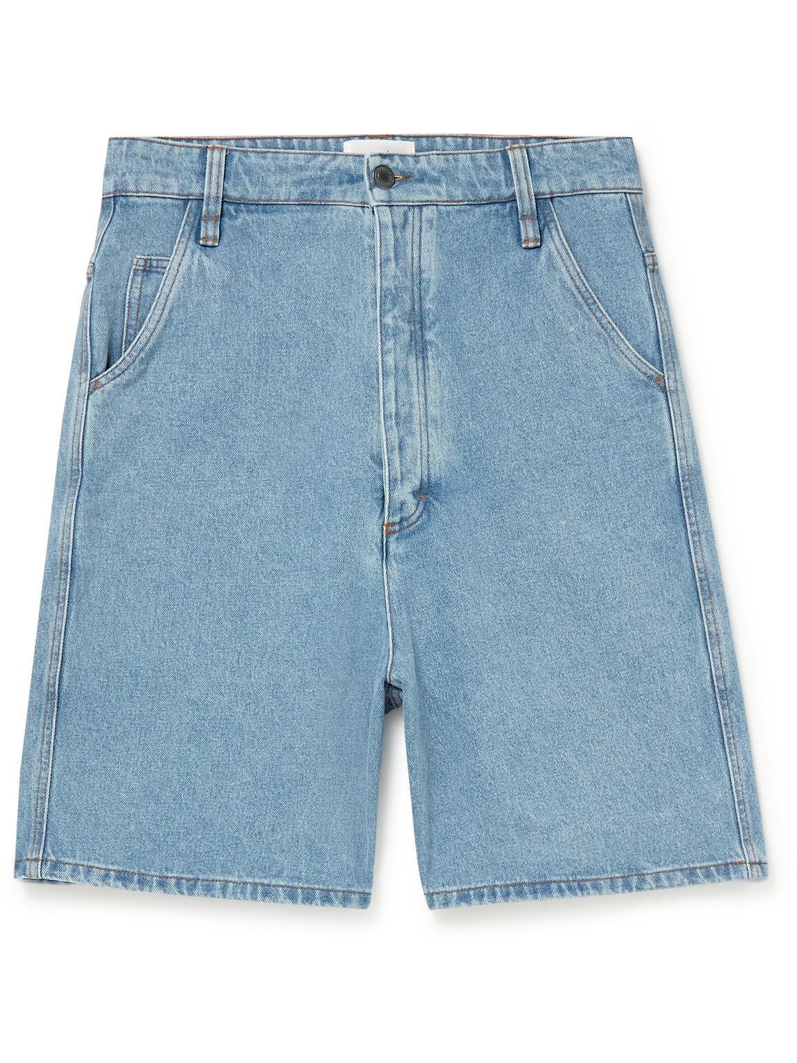 AMI PARIS - Alex Denim Shorts - Blue AMI