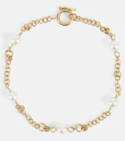 Spinelli Kilcollin - Gravity 18kt gold bracelet with akoya pearls