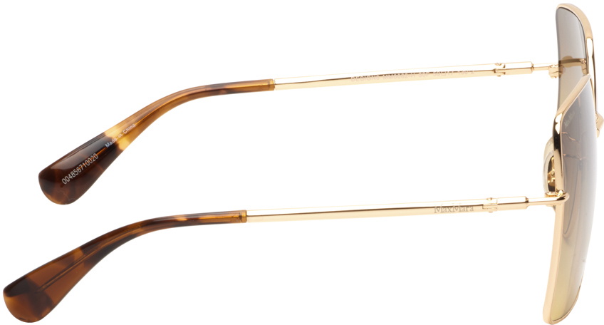 Max Mara Gold Square Sunglasses Max Mara Sunglasses Women main image 4