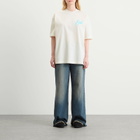 END. Coastal Fish Bar By The Sea T-Shirt in Ecru