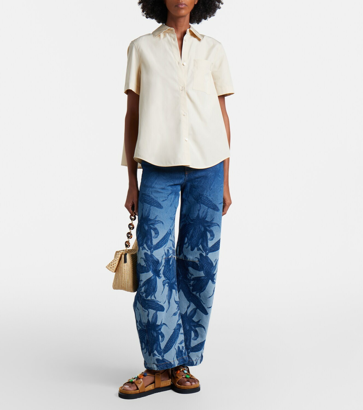 Loewe Paula's Ibiza cotton poplin shirt