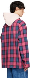 Givenchy Blue & Pink Check Shirt