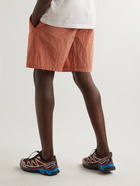 Stone Island - Mid-Length Logo-Appliquéd ECONYL Swim Shorts - Orange