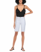 Jucca Womens Denim shorts in White