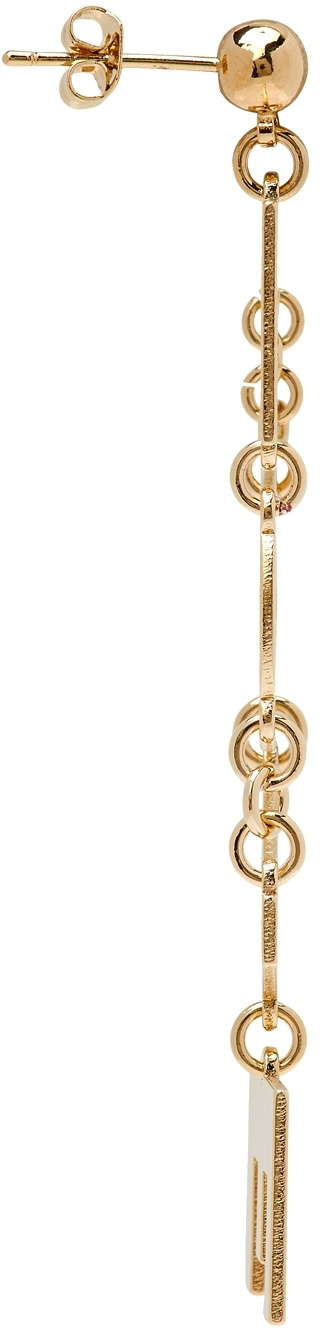 Honey Fucking Dijon Gold 'Love' Single Earring