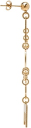 Honey Fucking Dijon Gold 'Love' Single Earring