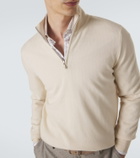 Brunello Cucinelli Cashmere half-zip sweater