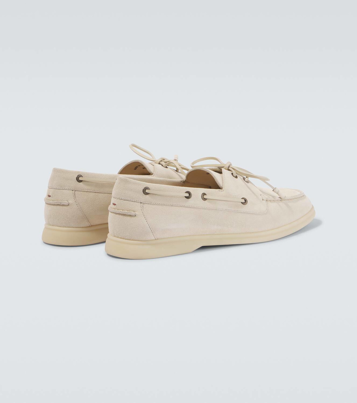 Loro Piana Sea-Sail Walk suede boat shoes Loro Piana