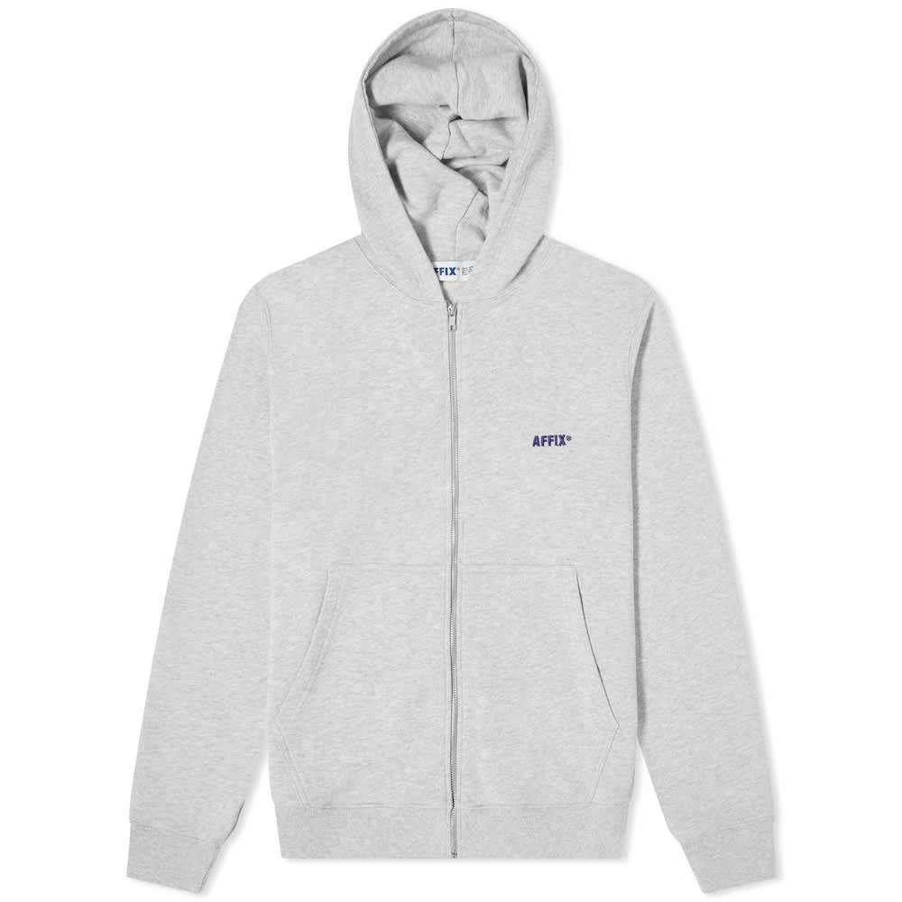Photo: AFFIX Basic Embroidered Zip Hoody