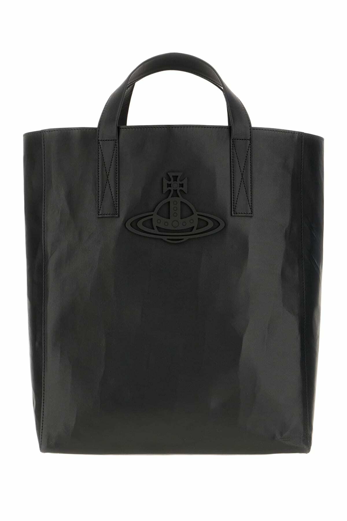 Vivienne Westwood Black Synthetic Leather Handbag